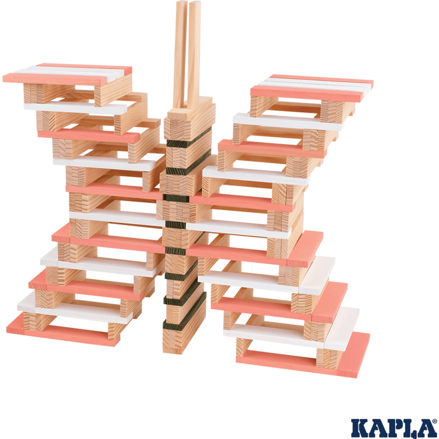 KAPLA Set costruzioni in legno Primavera 200 pezzi GU8491