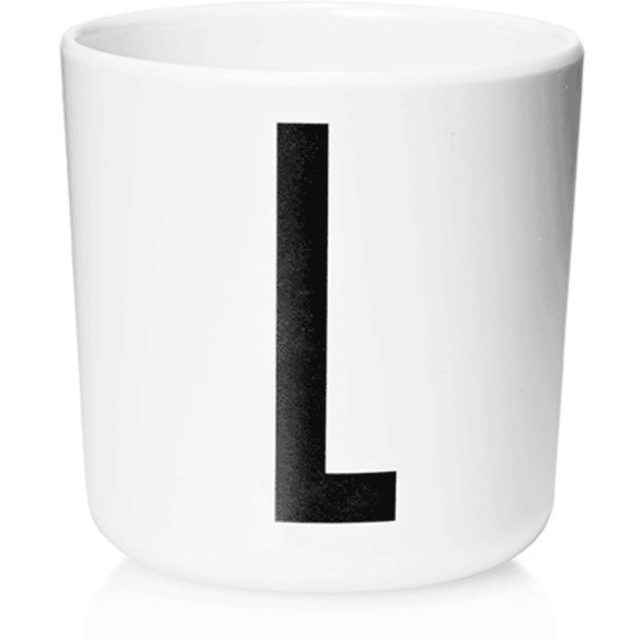 Design Letters Kinderbecher Eco 175 ml, mit Buchstabe L
