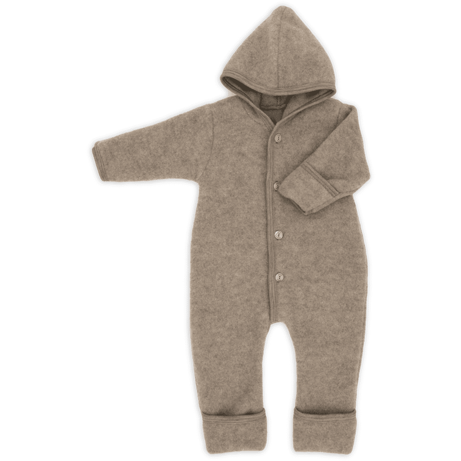 Engel Baby overall walnoot melange