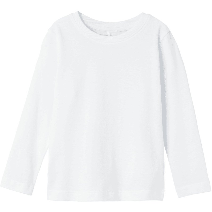 name it Bright Shirt met lange mouwen Nmmvobbo White 