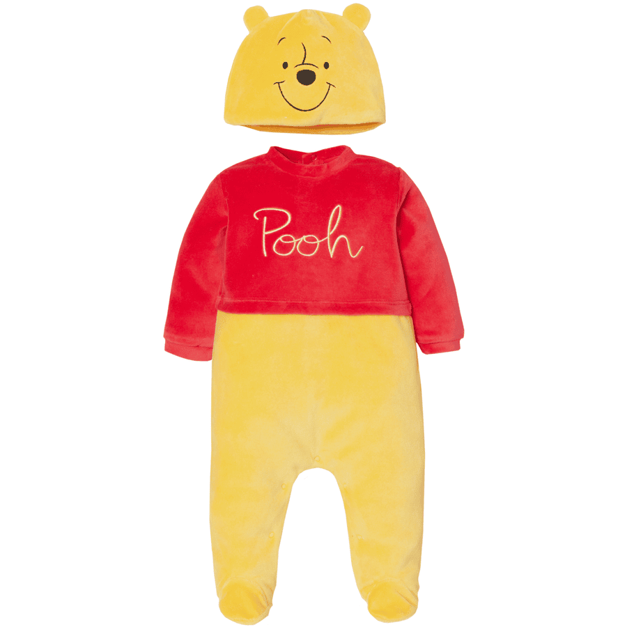 OVS Conjunto de pelele Winnie the Pooh amarillo/rojo