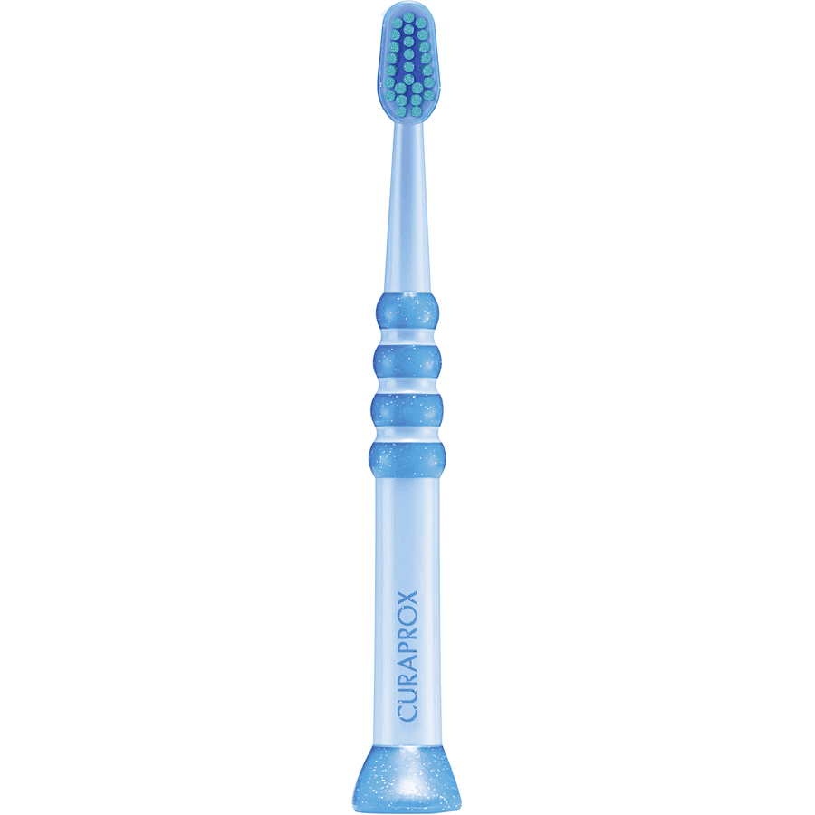 CURAPROX baby Zahnbürste mit 4.260 extra feinen Curen®-Borsten 0 - 4 Jahre in blau