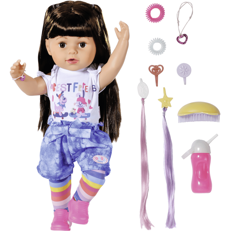 Zapf Creation BABY born® Sister brunette 43 cm