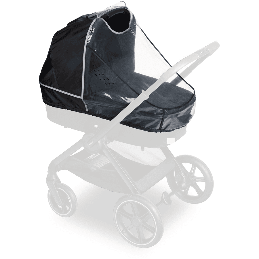 hauck Universelel regenhoes voor kinderwagen met reiswieg