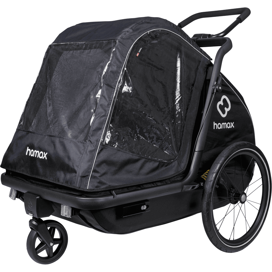 hamax Regenschutz Pluto L Navy blue/Black