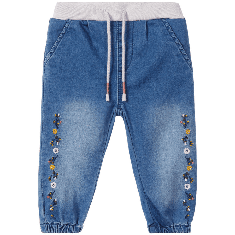 name it Jeans Rie mediumblå denim