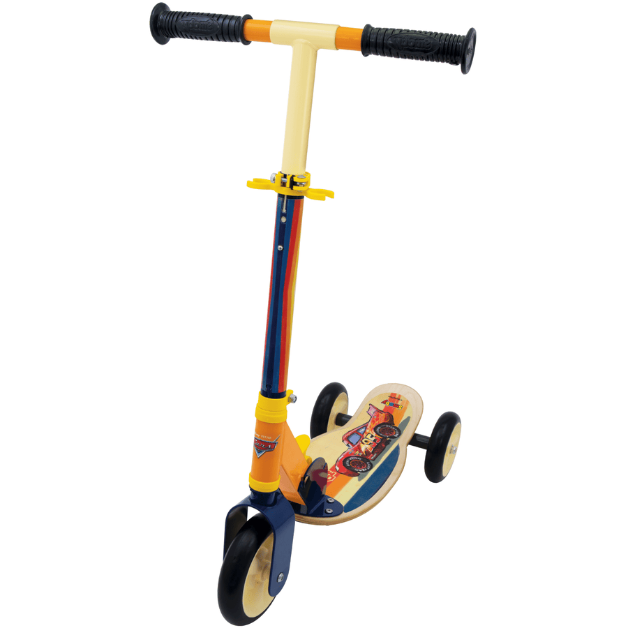 Smoby Cars Wooden Scoot er, 3 hjul