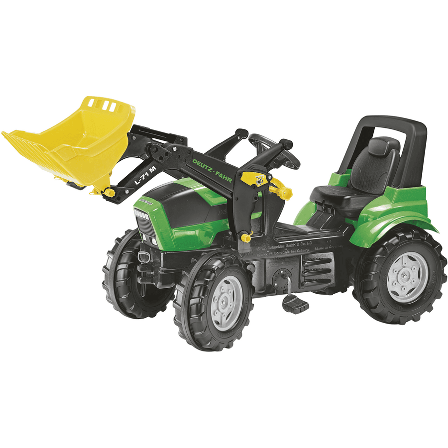 rolly toys Tracteur enfant à pédales Farmtrac Deutz Agrotron X 720 pelle 710034