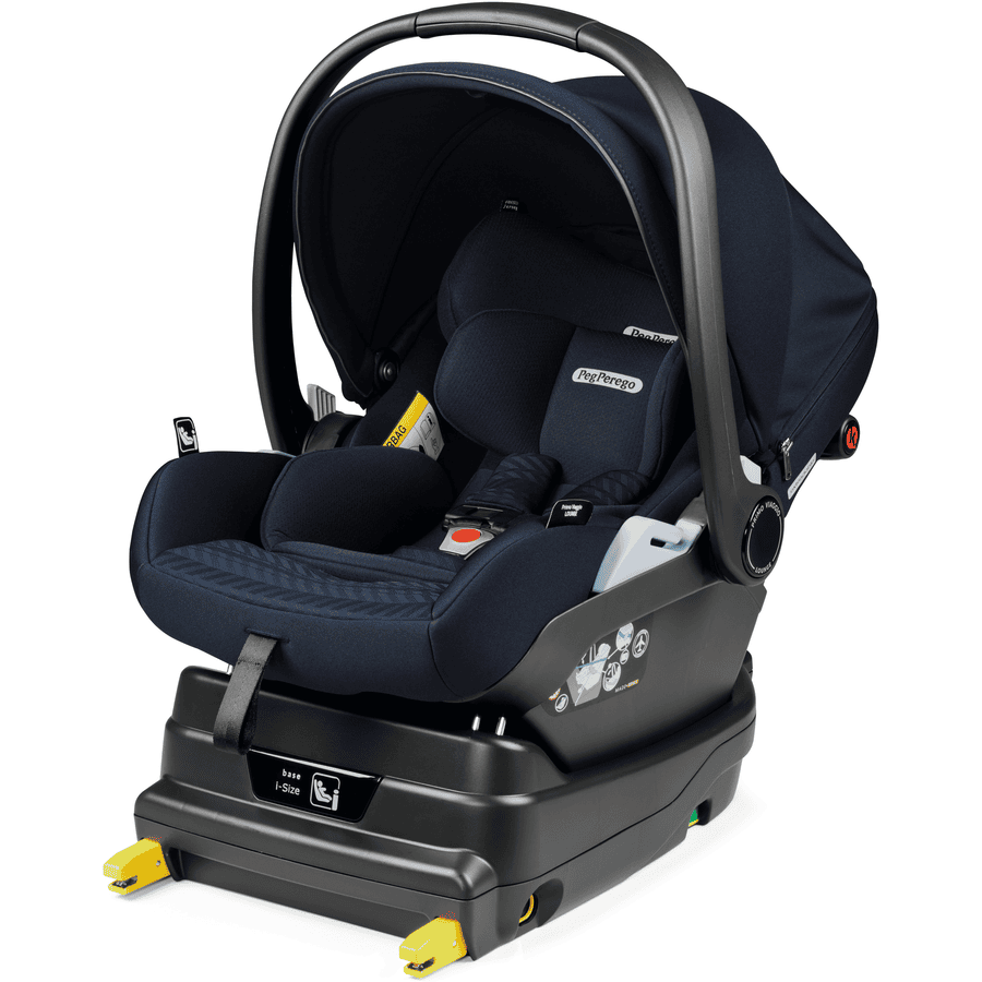 Peg Perego Ovetto reclinabile Primo Viaggio Lounge Eclipse, incl. Base Isofix i-Size nera