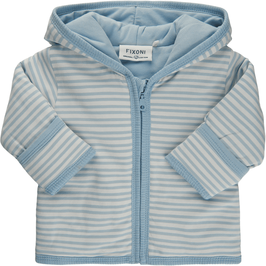 Fixoni Veste avec doublure bleu céleste