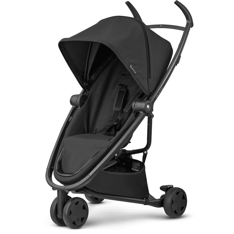 analogie Scorch Spanning Quinny Buggy Zapp Flex Black on Black | pinkorblue.nl