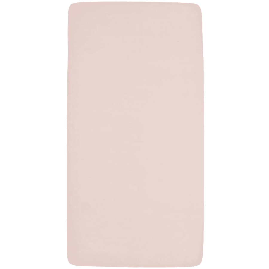 Meyco Jersey spännlakan 40 x 80 / 90 mjukt rosa
