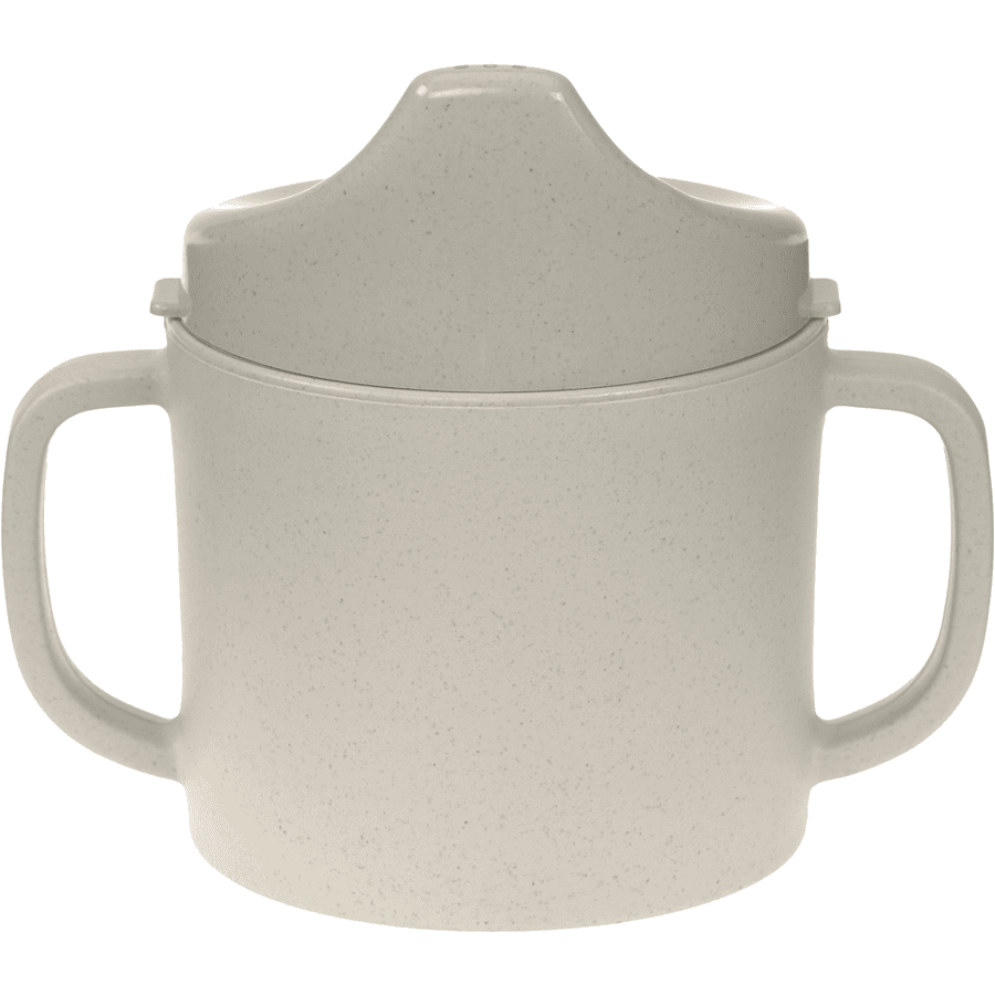 LÄSSIG Tasse à bec avec anse Uni warm grey