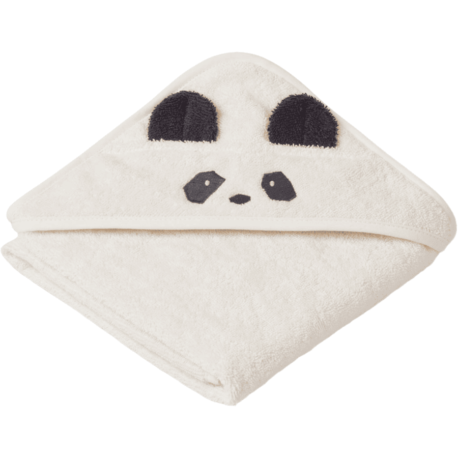 LIEWOOD  Albert håndklæde panda cream dela ccreme