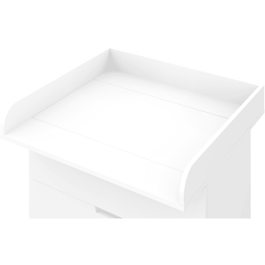 Meetbaar kaart Jachtluipaard Polini Kindercommode voor IKEA Malm Hemnes en Nordli wit | pinkorblue.be