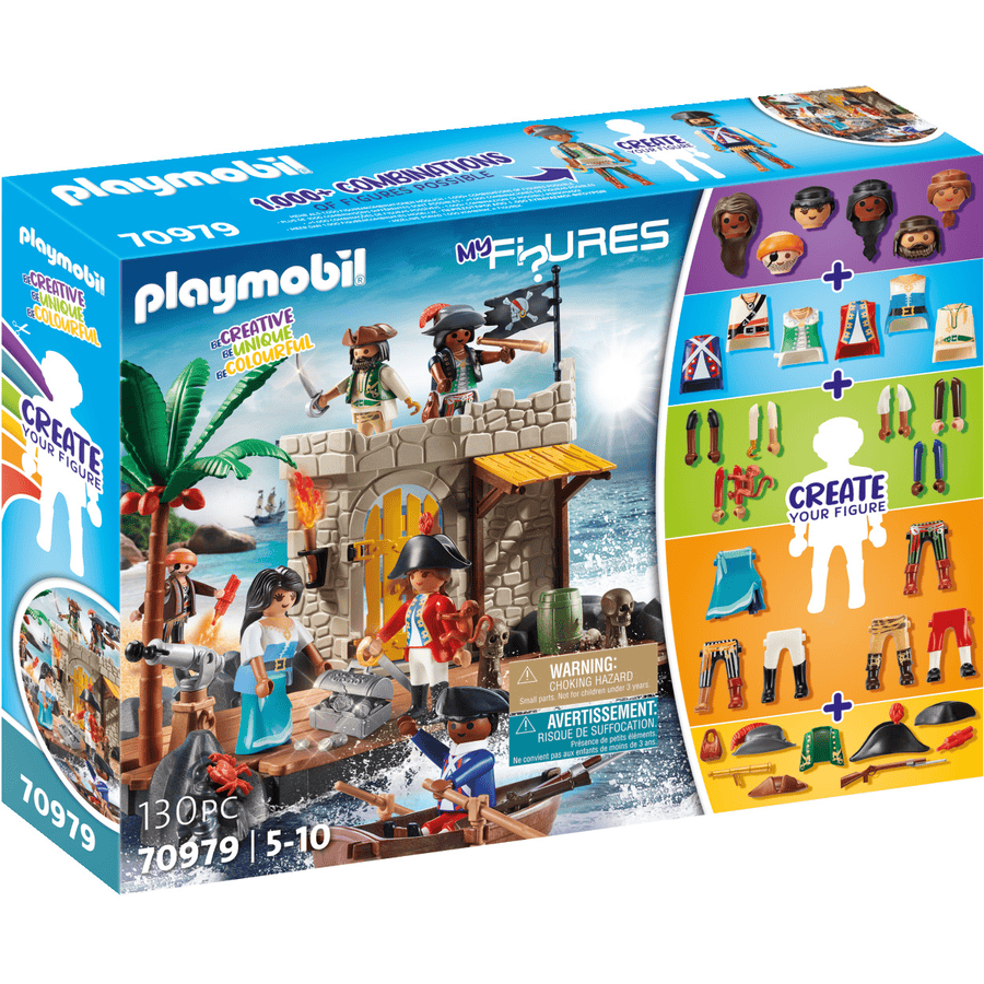 PLAYMOBIL® My Figures: Island of the Pirates