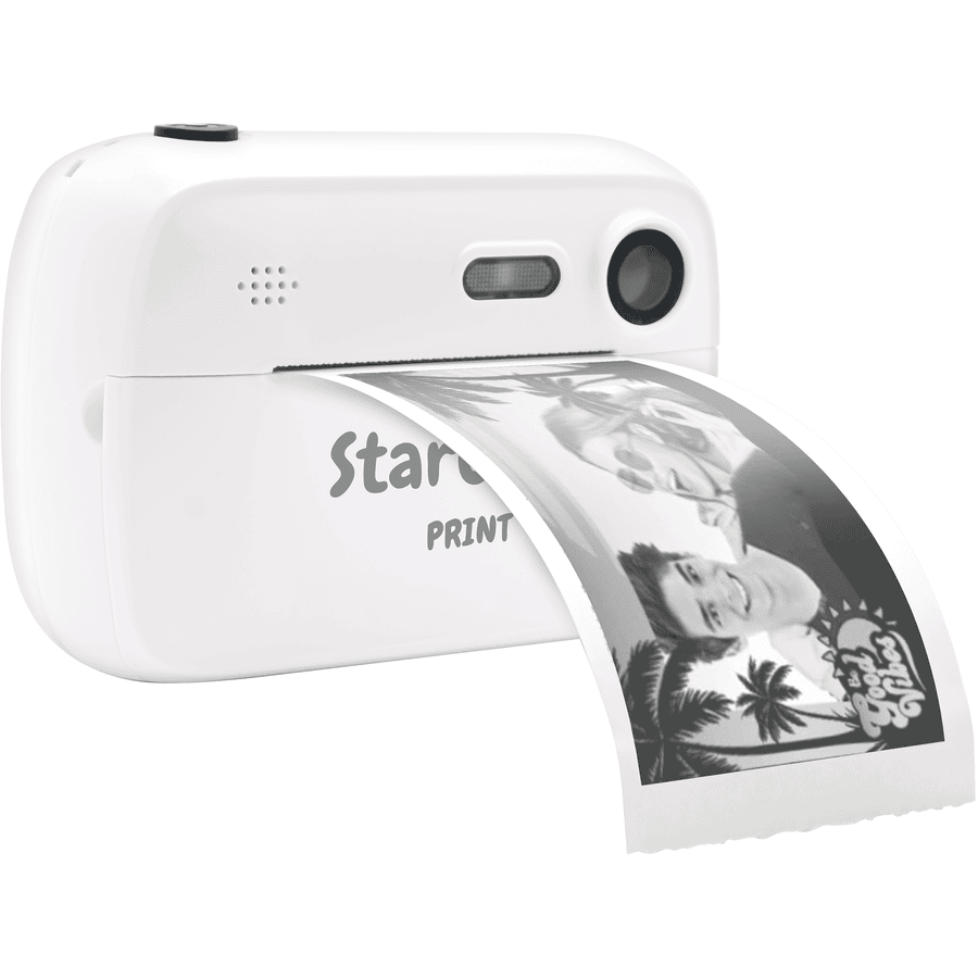 LEXIBOOK Starcam Instantanea - Fotocamera Istantanea Stitch Con Stampa, Video E Musica
