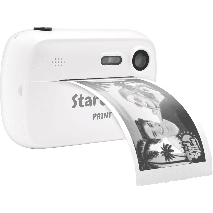 LEXIBOOK Starcam-kamera for øyeblikkelig utskrift med selfiefunksjon og termopapir