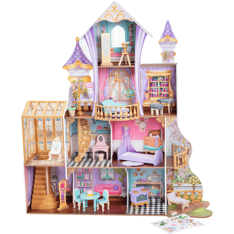Kidkraft ® Casa delle bambole Casa incantata Green Castle 