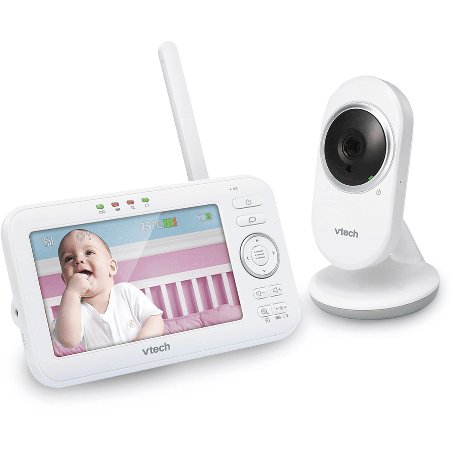 vtech  ® Video-babyalarm VM 5252 med 5 LCD-skærme