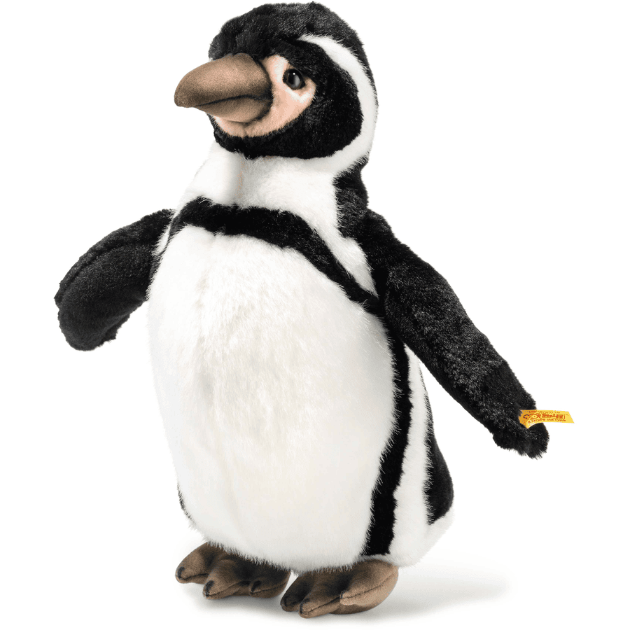 Steiff Hummi Humboldt Penguin bianco/nero, 35 cm