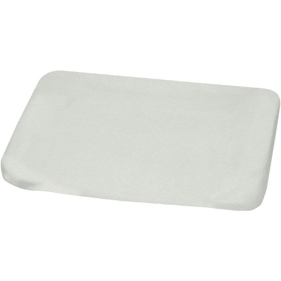 Alvi® Wickelauflage mit Stoffbezug Smoky Stripe 85 x 70 cm