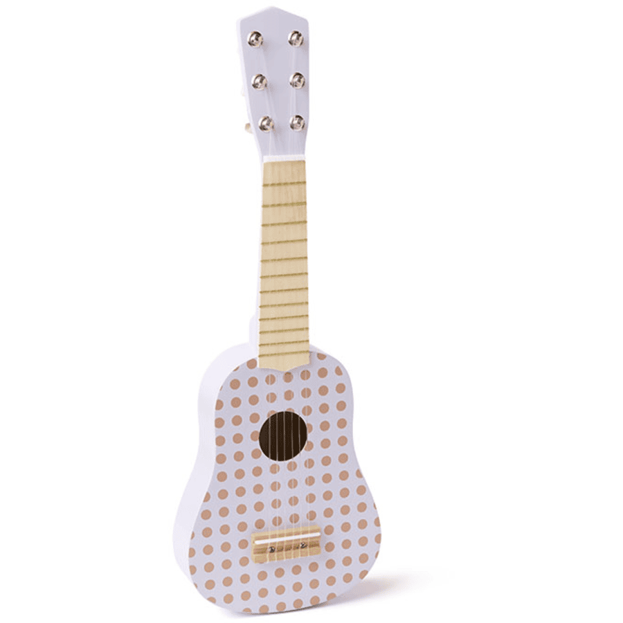 Kids Concept® Gitaar met paars stippenpatroon