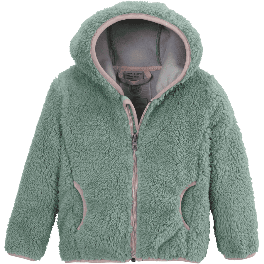 killtec Hooded fleece jack mint