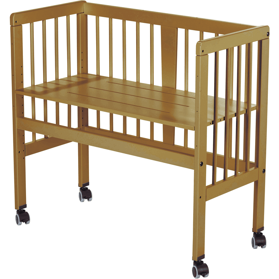 Alvi ® Cosleeper seng naturbøk for senger med springfjær pinkorblue.no