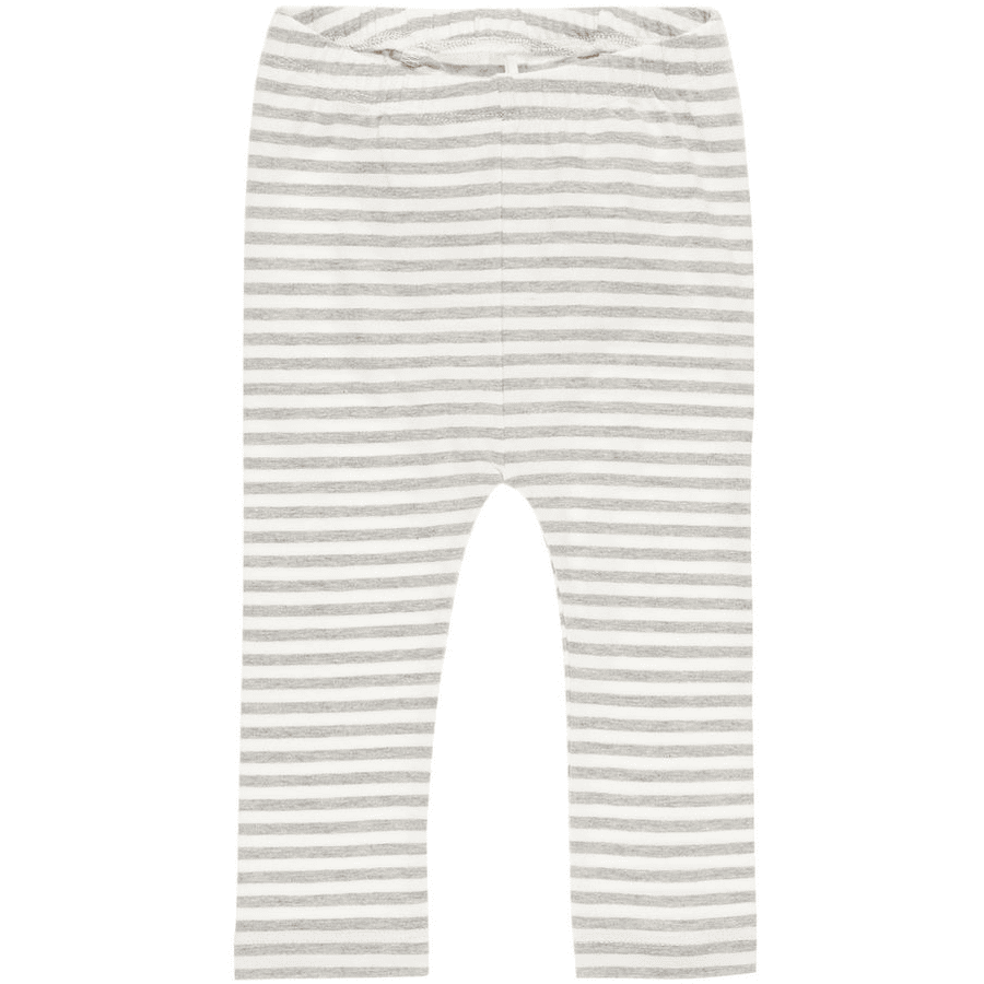 name it Girls Leggings Nbffanala a righe, grigio