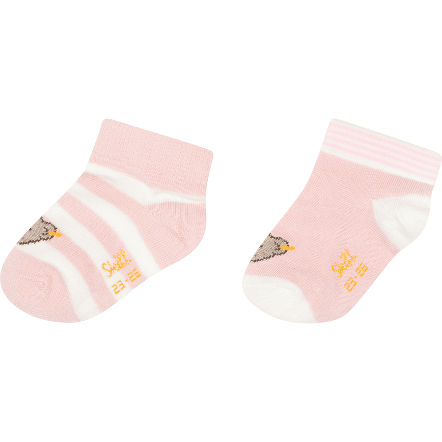 Steiff Silver Calcetines 2-pack Rosa