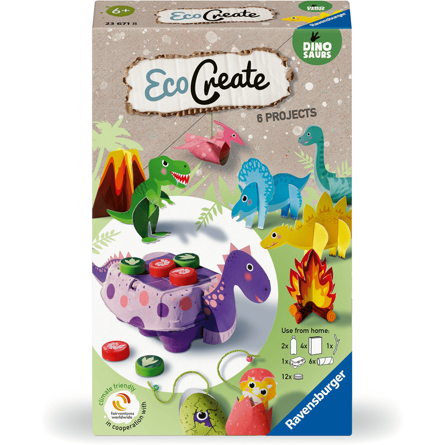 Ravensburger EcoCreate Roar with the Dinosaurs