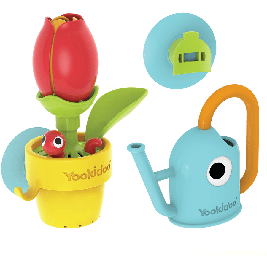 Yookidoo® Badewannenspiel Blumentopf mit Tulpe