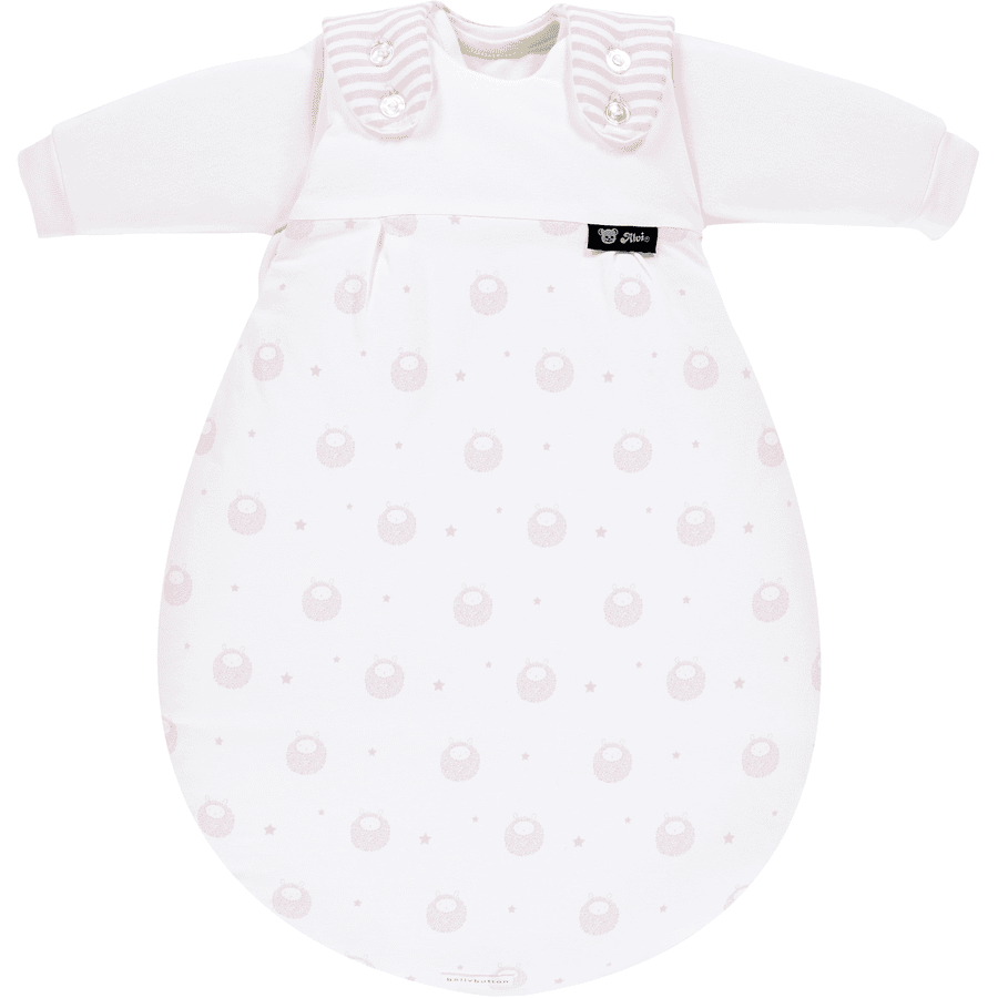 bellybutton de Alvi Saco de dormir Baby-Mäxchen® - El original 3 piezas - Classic Line Oveja rosa