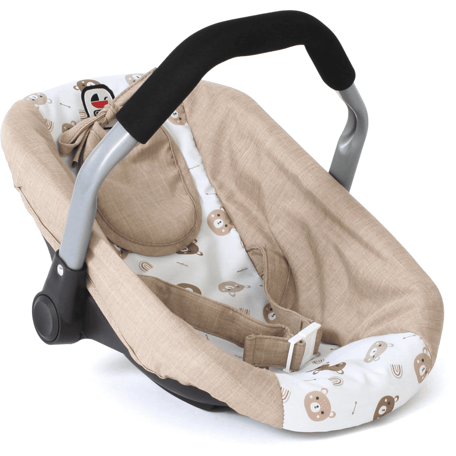 BAYER CHIC 2000 bilbarnstol för docka, beige