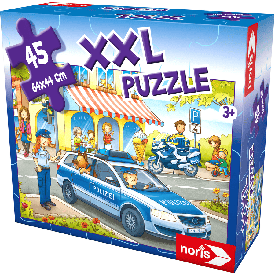 Noris XXL Puzzle På patrulje med politiet