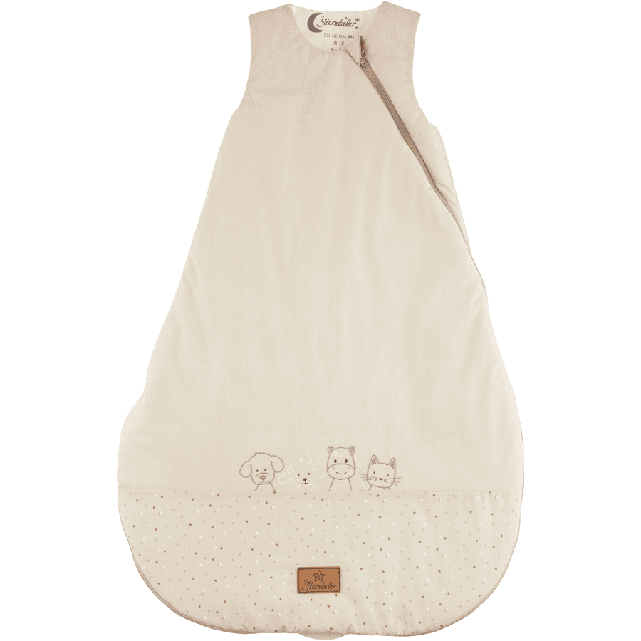 Sterntaler Schlafsack Bauernhof beige