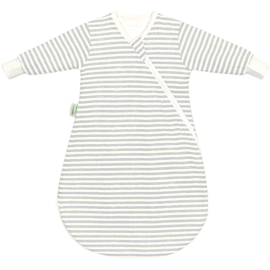 odenwälder Unterzieh-BabyNest Jersey stripes grey 50 - 70 cm