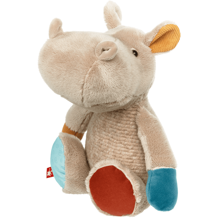 sigikid ® Ippopotamo di peluche Swetty Yellow grigio/bianco