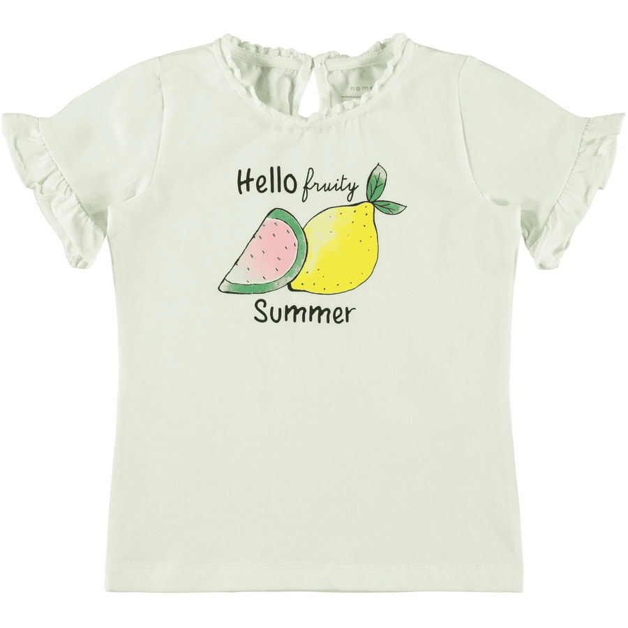 name it Girls T-Shirt Nmmzakcon snow white 