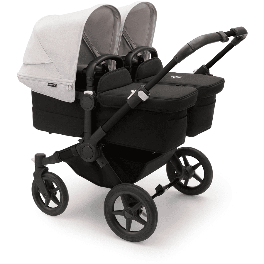 bugaboo Passeggino gemellare Donkey 5 Twin Complete - nero/bianco