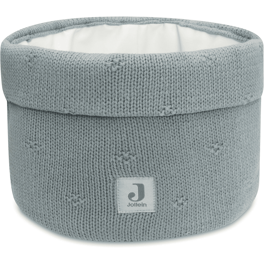 jollein Pflegekörbchen Pflegekörbchen Cosy Knit - Sea Green