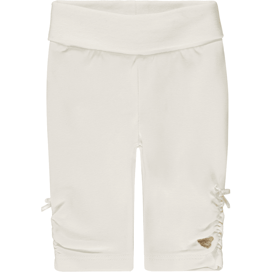 Steiff Girls Leggings, weiß