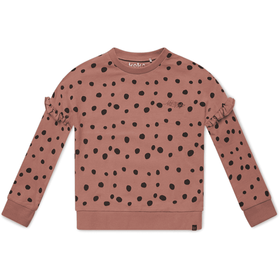 Koko Noko Sweatshirt Nova dusty pink gepunktet


