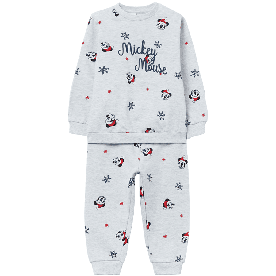 OVS Pijama de vellón Micky Mouse gris
