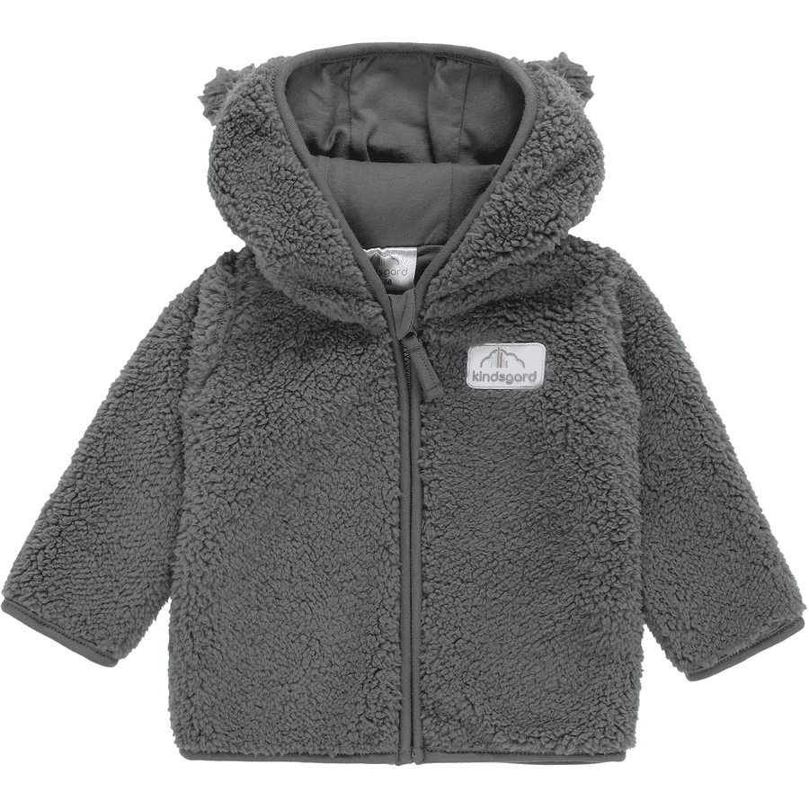 kindsgard Veste bébé kuddel ours gris