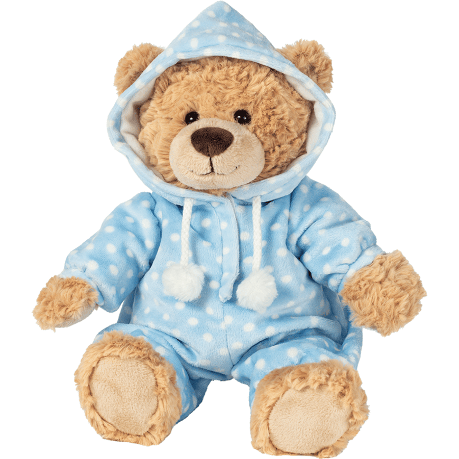 Teddy HERMANN ® oso de pijama azul 30 cm
