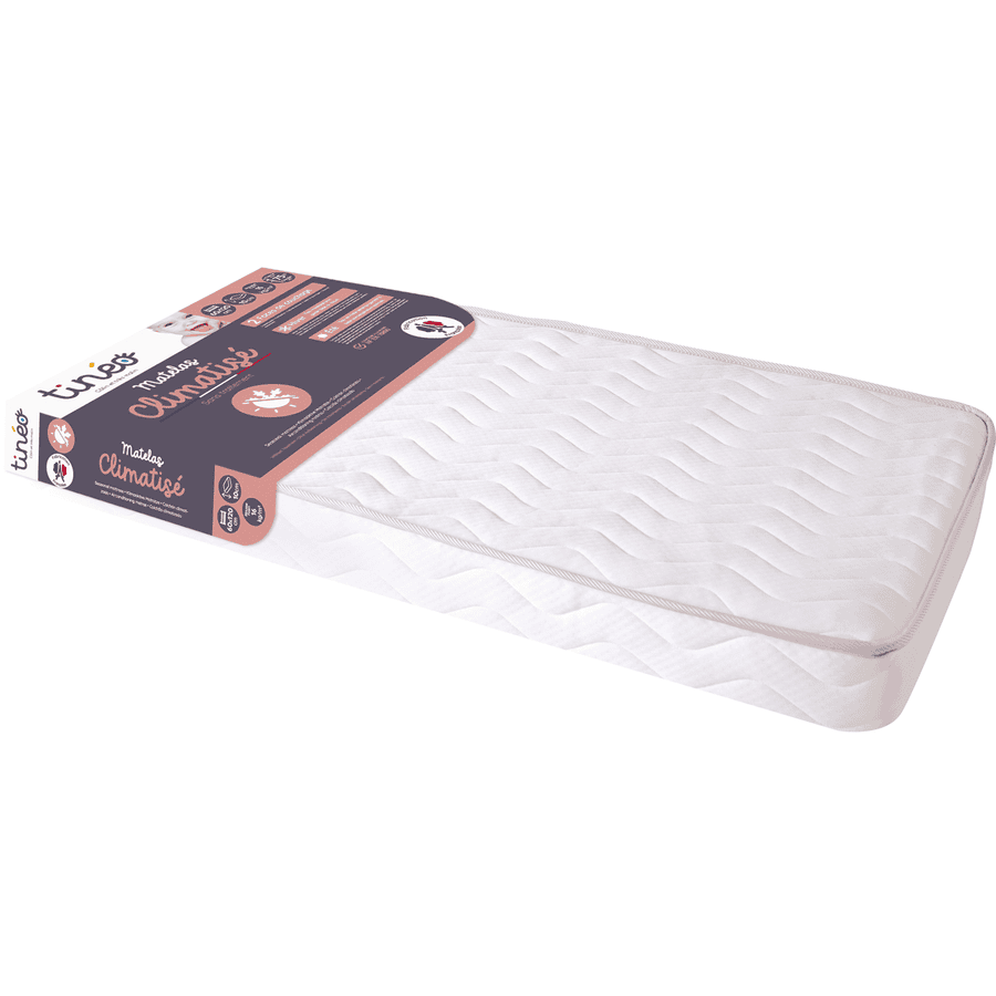 tinéo Matelas bébé climatisé 60x120 cm