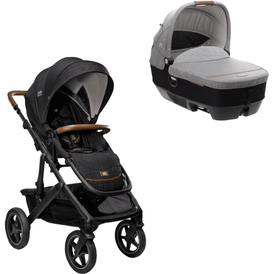 Joie Signature Eclipse Vinca kinderwagen incl. autodraagtas calmi R129 Carbon 2023