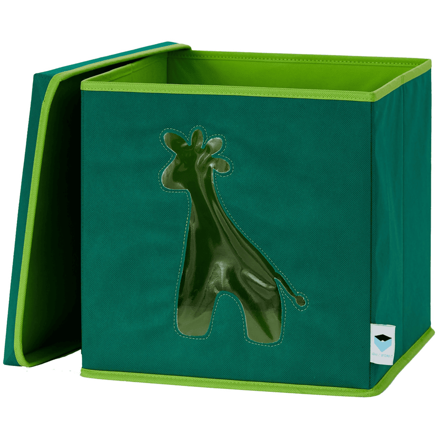 STORE !t Scatola per giocattoli con finestra, Giraffa